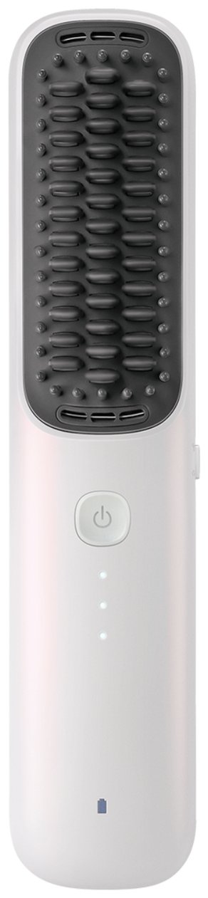 Выпрямляющая расческа для волос беспроводная Xiaomi Cordless Hair Straightener Brush белый BHR07REGL